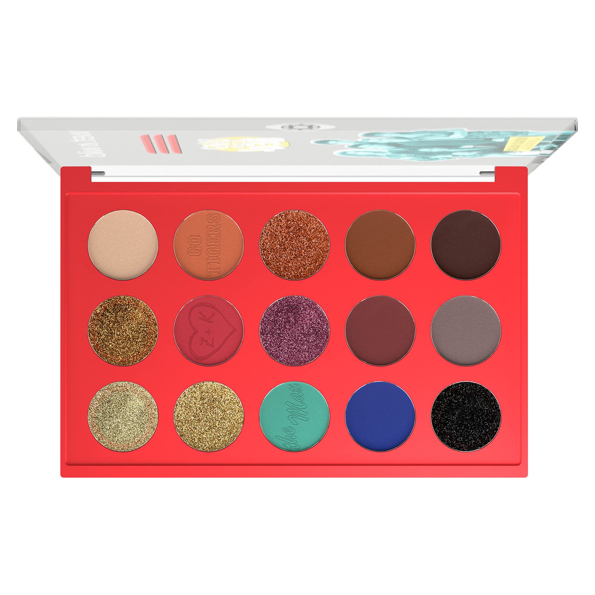 wet n wild Saved By The Bell Squad Goals Shadow Palette, Blendable Makeup Pigments, Shimmer, Matte, Sparkle Finishes,1114539