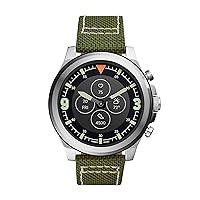 Fossil FTW7019 Latitude HR Hybrid Smartwatch FTW7019 Men's Green, green, Hybrid