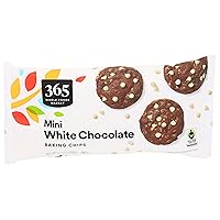 365 by Whole Foods Market, Chocolate Chips Mini White Chocolate, 12 Ounce