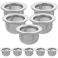BESTOYARD Stainless Steel Screen Filter for Cocktail Smoker, 10pcs 34mm Washable Mesh Screen Filter Bowl Coffee Filters Cocktail Strainer for Bourbon Whiskey Smoker