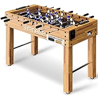 SereneLife 48in Competition Sized Foosball Table, Soccer for Home, Arcade Game Room
