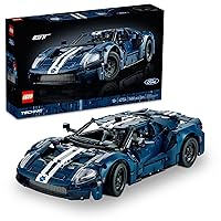 LEGO Technic 2022 Ford GT 42154 Car Model Kit for Adults to Build, Collectible Set for Father's Day, 1:12 Scale Supercar with Authentic Features, Gift Idea That Fuels Creativity and Imagination