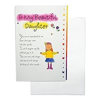 Blue Mountain Arts Greeting Card “To My Beautiful Daughter” Is Perfect for Christmas, Birthday, Graduation, or “Just Because” from a Loving Parent, by Ashley Rice