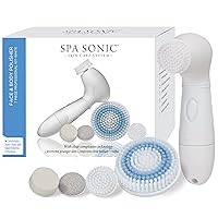 Skin Care System Face and Body Polisher Professional Kit, White
