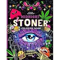 stoner coloring book: for adults, The Stoner's Psychedelic Coloring Book  (Paperback)