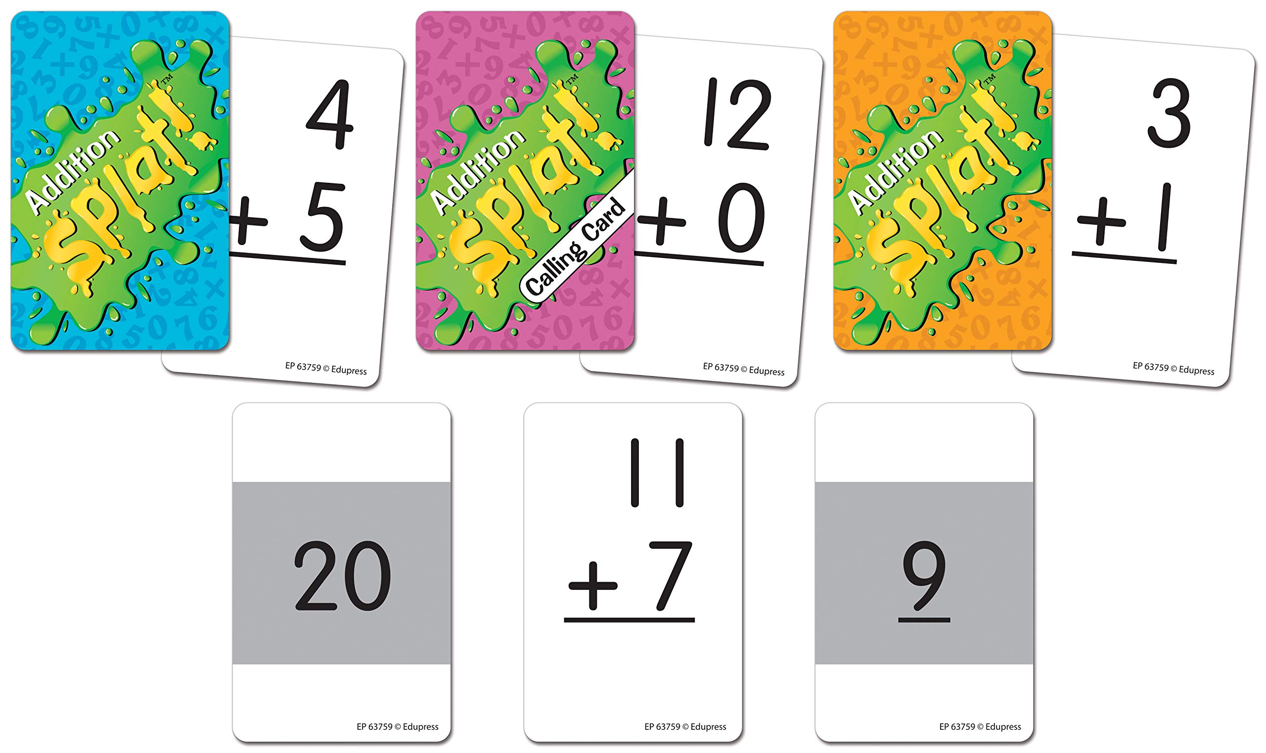 Edupress Math Splat™ Game: Addition Grades 2+ (EP63759)