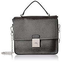 Women's Handbag BROWN FOR, BLACK