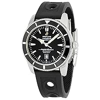 Breitling Men's A1732024/B868 SuperOcean Heritage Black Dial Watch