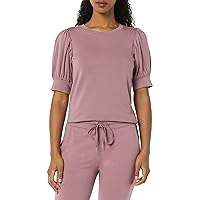 Daily Ritual Women's Supersoft Terry Puff-Sleeve Top