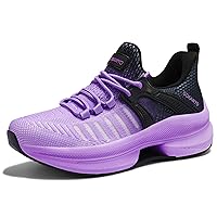 Womens Walking Shoes Slip On Breathable Mesh Running Shoes