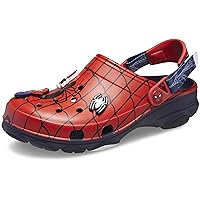 Unisex-Adult Marvel Superhero Clogs, Spiderman, Black Panther and Captain America Shoes