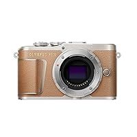 OM SYSTEM OLYMPUS PEN E-PL9 Body only with 3-Inch LCD (Honey Brown)