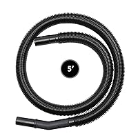 Hose Replacement for Oreck XL Canister Vacuum Attachments, Fits Shurlok or Friction Buster B Oreck Handheld Vacuum Models, Hose for Oreck Parts and Accessories (5') part 73068-01-0327