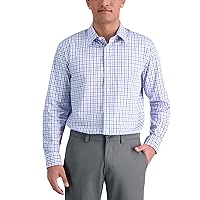 Haggar Men's Premium Comfort Classic Fit Wrinkle Resistant Dress Shirt