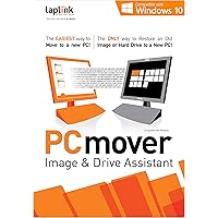 Laplink PCmover Image & Drive Assistant | Instant Download | Single Use License | Restores a PC Image (Backup) or Old Hard Drive to Your New PC [PC Download]