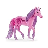 Schleich bayala, Unicorn Toys, Unicorn Gifts for Girls and Boys 5-12 years old, Lenuja Unicorn Foal