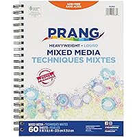 Prang (Formerly Art Street) Mixed Media Journal, Heavyweight, 8.5