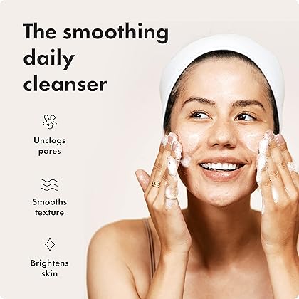 Clear Collective Exfoliating Jelly Cleanser from Hero Cosmetics - Gentle Daily Jelly-to-Foam Facial Cleanser, Eliminates Excess Oil and Removes Dead Skin, Fragrance and Paraben Free (5.07 fl oz)