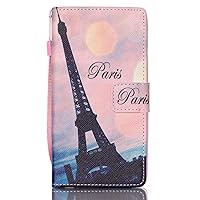 Huawei P8 Lite Pattern PU Leather Wallet Style Case Open Case Leather Case Cover Pouch