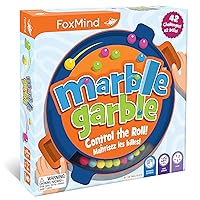 FoxMind Games: Marble Garble - Family Dexterity Game, Brainteaser, Colorful Challenges, 3 Difficulty Levels, Kids & Family Ages 7+, 1-4 Players