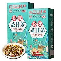 18 Flavors of Liver Protection Tea,2 Box Nourish The Liver and Protect The Liver,60 Bags Chinese Nourishing Liver Tea, Health Preserving Tea, for All People