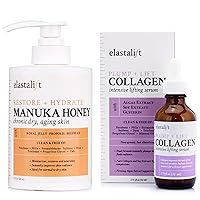 Collagen Lifting Facial Serum + Manuka Honey Firming Body Lotion Set