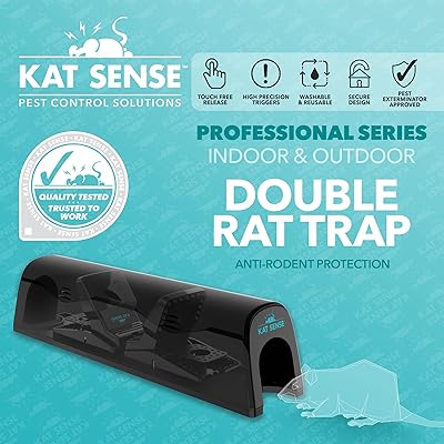 Mua Kat Sense Rat Mouse Traps for House - Heavy Duty Covered