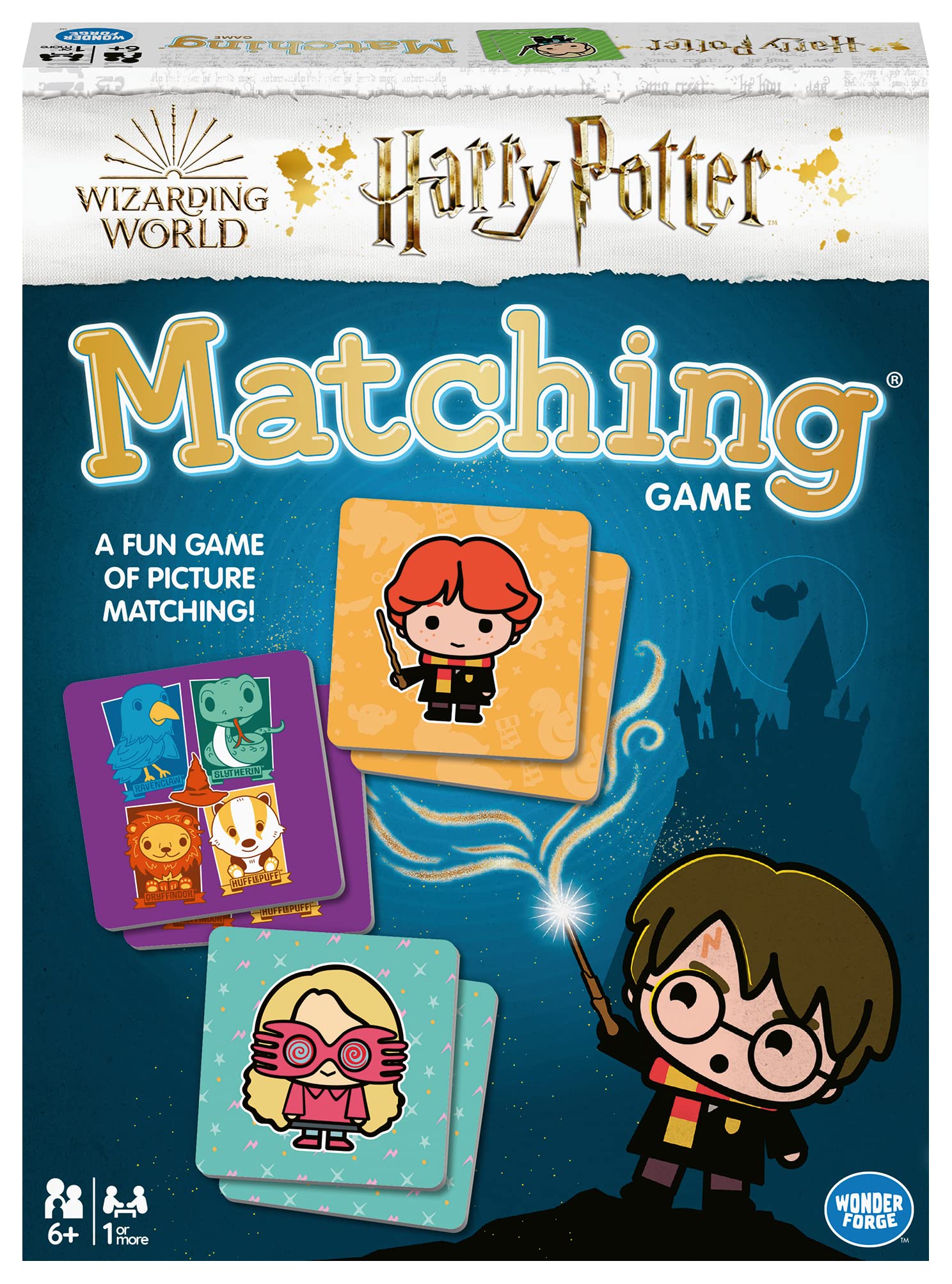 Ravensburger Wizarding World of Harry Potter Matching Game for Boys & Girls Age 3 and Up - A Fun & Fast Magical Memory Game You Can Play Over & Over