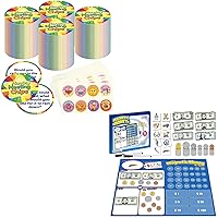 Magnetic Money & Morning Meeting Chip for Kids for Learning, Learning & Education Toys for Classroom, Pretend Play, Math Games for Toddler, Teacher and Homeschool Supplies