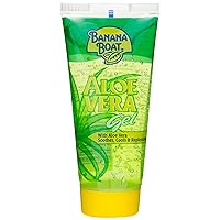 Banana Boat Soothing After Sun Gel With Aloe Vera - Soothes, Cools & Replenishes - TRAVEL SIZE - 3oz (Pack of 6)