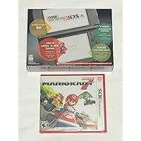 Nintendo 3DSXL System (black) Newest Version w/ Mario Kart 7 Bundle