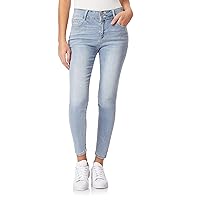 Women's Flirty Curvy Skinny High Rise Insta Stretch Juniors Jeans (Standard and Plus)