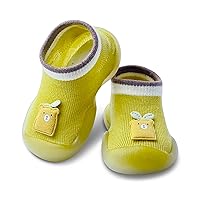 Baby Shoes Boys Girls First Walking Shoes Non Slip Soft Sole Sneakers Toddler Infant Babygirl Sock Shoes…