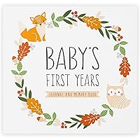 Keepsake Baby Memory Book for Baby Boy or Girl – Timeless Gender Neutral Baby Journal Scrapbook Photo Album for First 5 Years – Milestone Book to Record Every Event from Birth to Age 5
