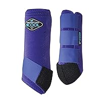 Professional's Choice 2XCOOL Sports Medicine Horse Boots | Protective & Breathable Design for Ultimate Comfort, Durability & Cooling in Active Horses | 2 Pack (Purple, Small)