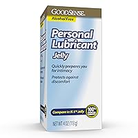 GoodSense Personal Lubricating Jelly; Personal Lubricant Quickly Prepares You for Intimacy, 4 Ounces