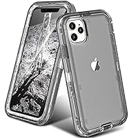 ORIbox Case Compatible with iPhone 11 pro max Case, Heavy Duty Shockproof Anti-Fall Clear case