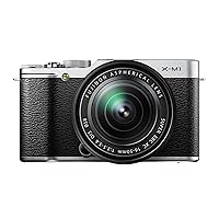 FUJIFILM Mirror-Less Single-Lens X-M1 Lens kit Silver F X-M1S / 1650KIT [International Version, No Warranty]