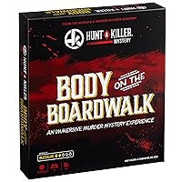 Hunt A Killer Body On The Boardwalk, Immersive Murder Mystery Game -Take on The Unsolved Case for Independent Challenge, Date Night, or with Family & Friends as Detectives , Age 14+