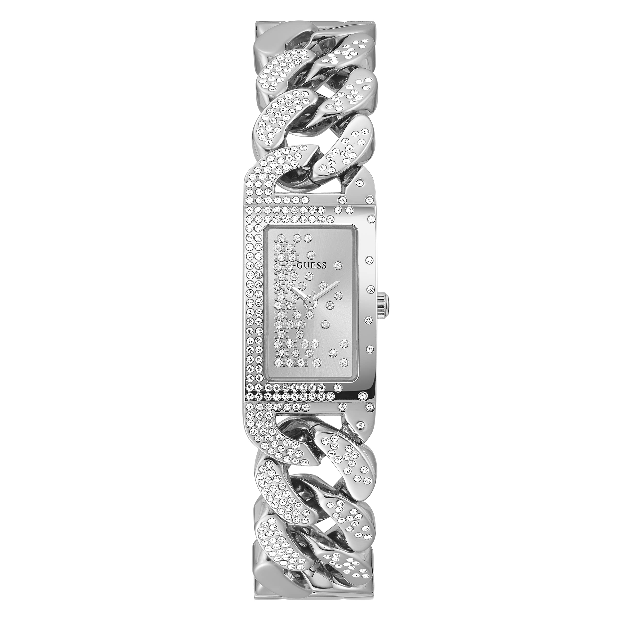 GUESS Crystal Chain Watch