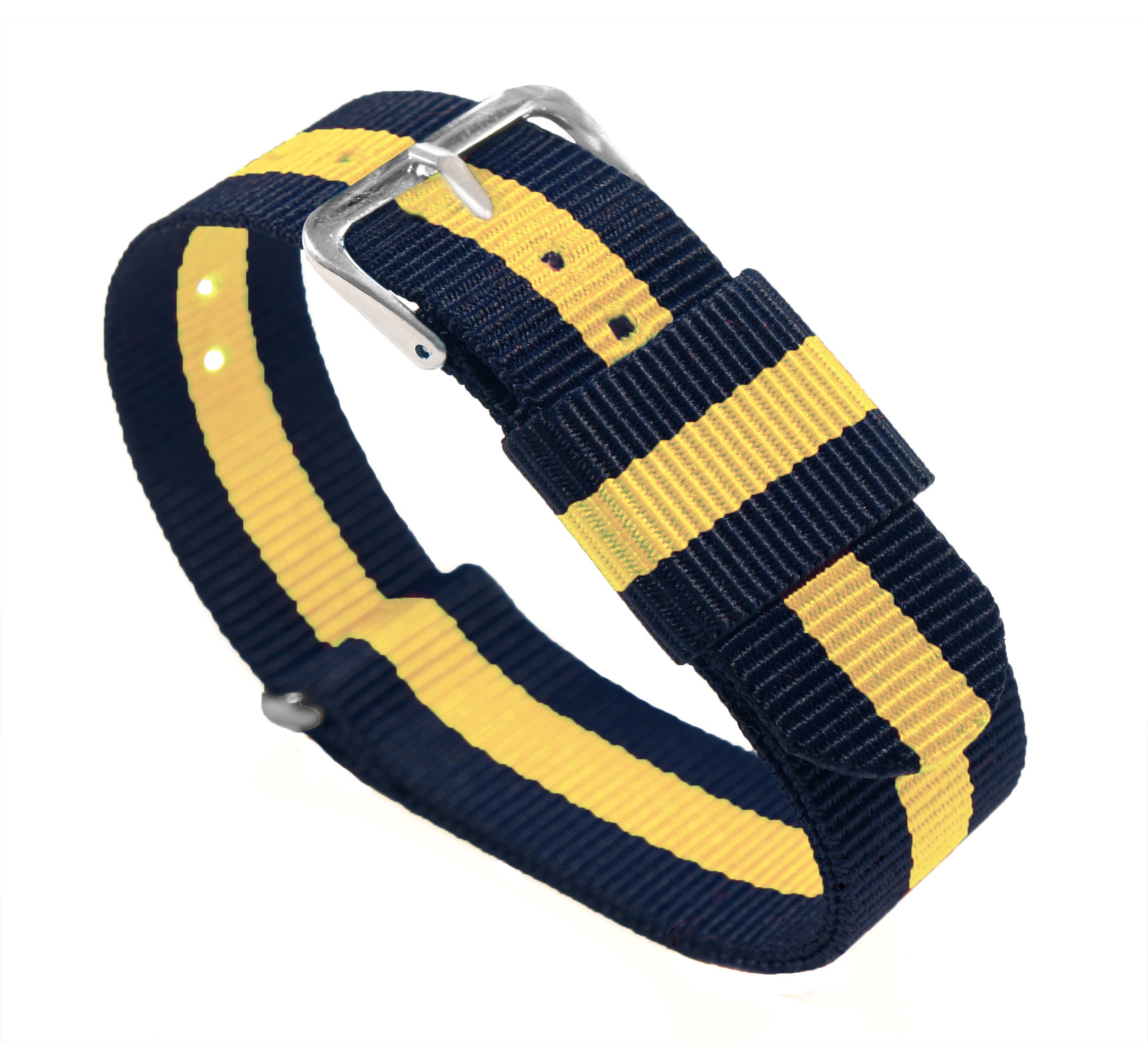 BARTON WATCH BANDS - Ballistic Nylon NATO® Style Straps - Choice of Color, Length & Width (18mm, 20mm, 22mm or 24mm)