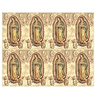 Prayer Cards, 200 Cards, Micro PERFORMATED, Our Lady of Guadalupe