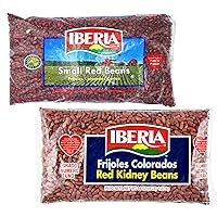 Red Kidney Beans, 4lb. and Iberia Smal Red Beans, 4lb.