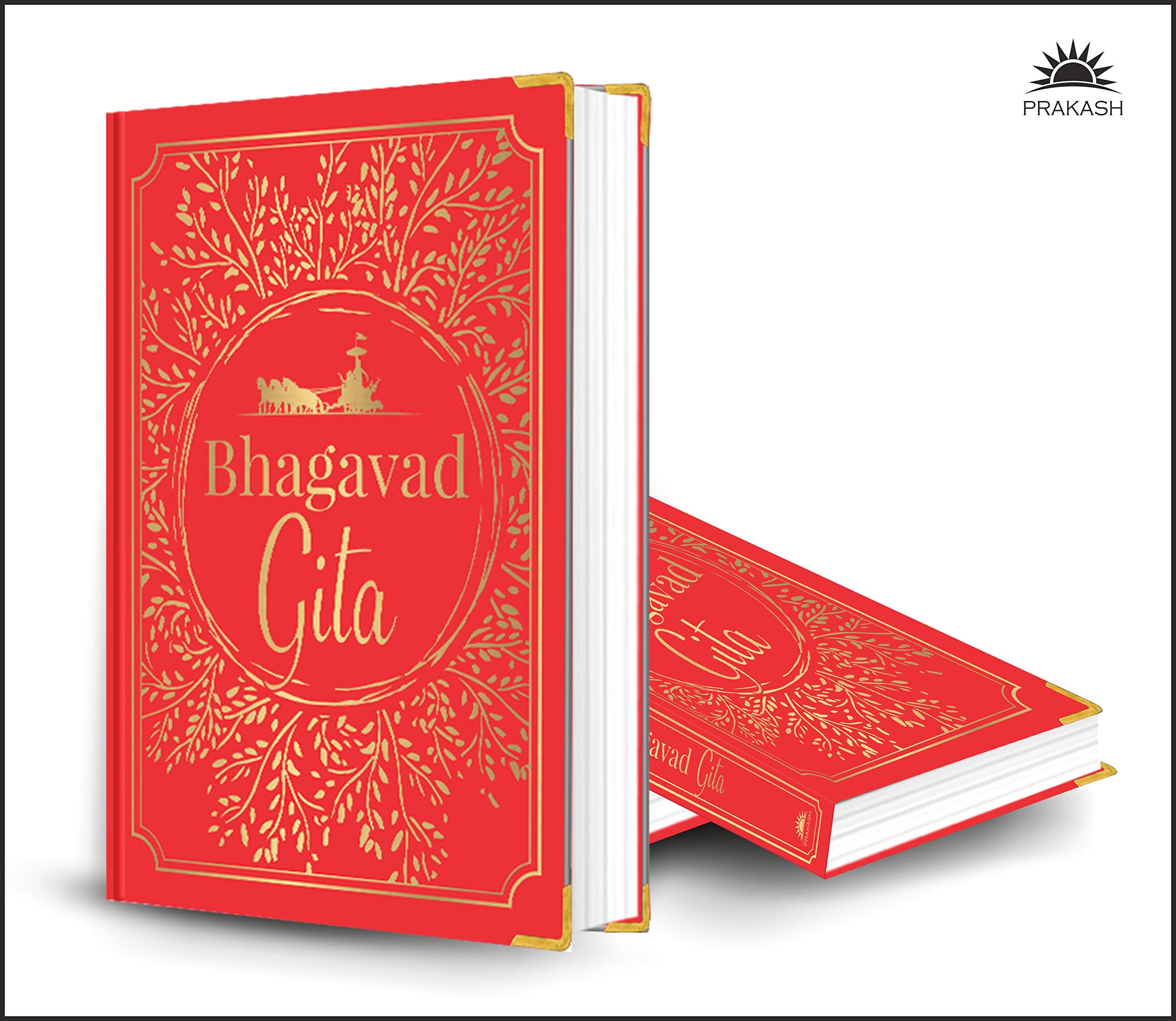 Bhagavad Gita [Deluxe Hardbound Edition] Sacred Text for Self-Realization and Spiritual Enlightenment | Discover Ancient Wisdom | Timeless Religious Teachings | Book on India’s Vedic Wisdom