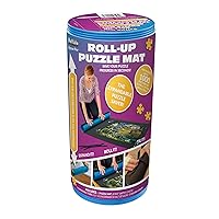 Roll-Up Puzzle Mat, Blue