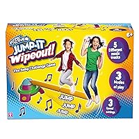 Stay Active Jump It Wipeout Musical Jump Challenge Family Fitness Game with Rotating Soft Foam arm with 3 Difficulty Levels