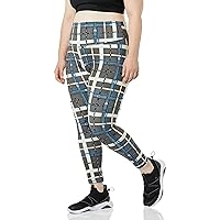 Making the Cut Season 3 Episode 2 Champion Collab Curtis' High-Rise Plaid Printed Leggings