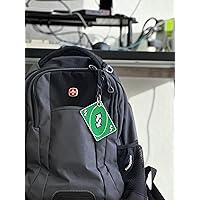Uno Reverse Card (Green) Embroidered Patch (Board Game Card) Meme 3in (Jet-tag Keyring)