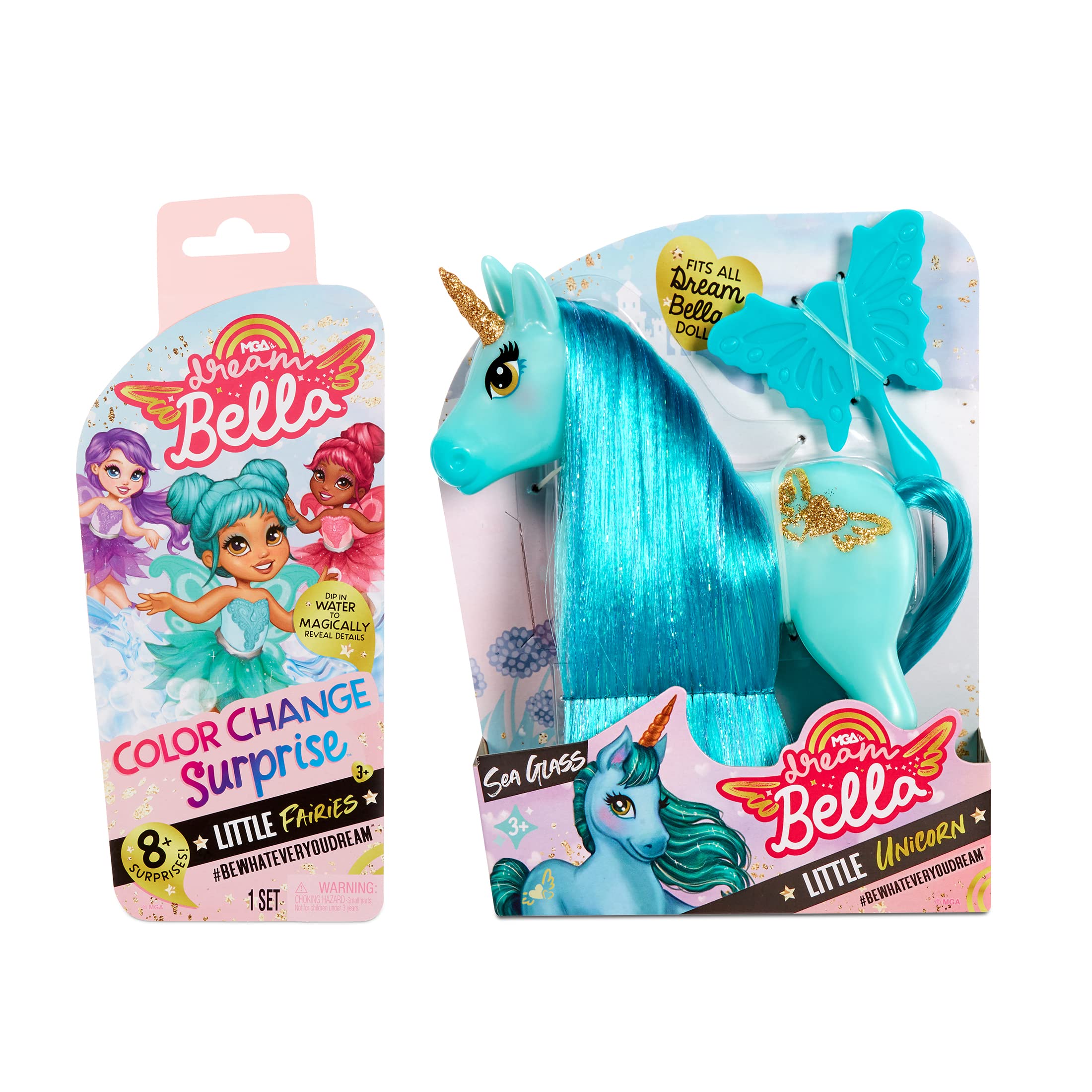 MGA Entertainment Dream Bella Color Change Surprise Little Fairies 5.5