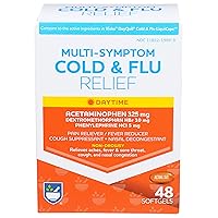 Multi-Symptom Daytime Cold and Flu Relief - 48 ct